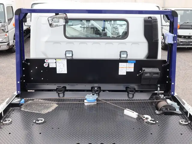 三菱 キャンター 小型 車両重機運搬 ラジコン ウインチの中古トラック画像9