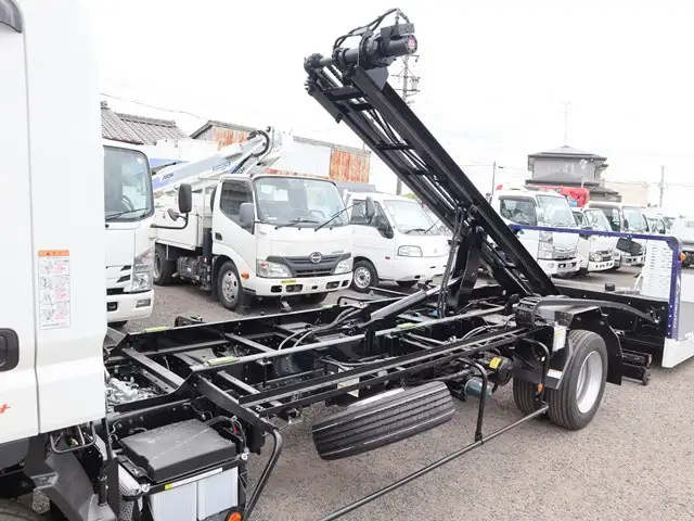 三菱 キャンター 小型 車両重機運搬 ラジコン ウインチの中古トラック画像像17