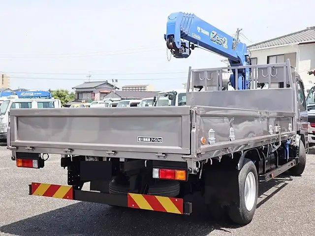 三菱 キャンター 小型 クレーン付 床鉄板 5段の中古トラック画像4
