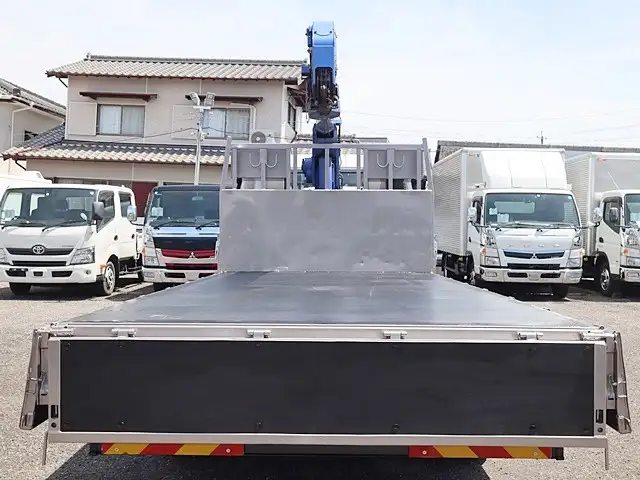 三菱 キャンター 小型 クレーン付 床鉄板 5段の中古トラック画像7