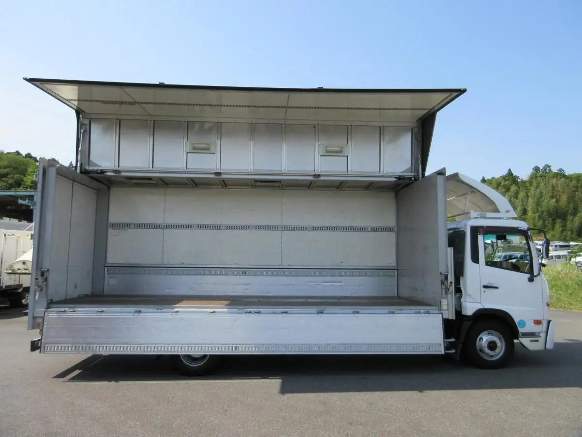 日産UD コンドル 中型/増トン ウイング センターローラー SKG-MK38Lの中古トラック画像7