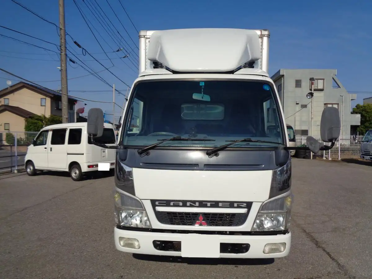 三菱 キャンター 小型 アルミバン PA-FE72DC H16の中古トラック画像2