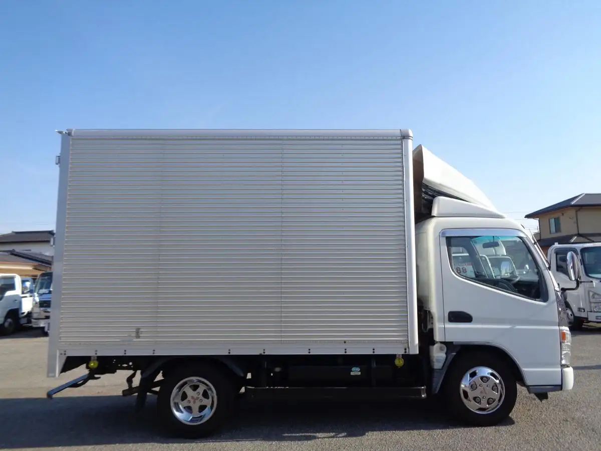 三菱 キャンター 小型 アルミバン PA-FE72DC H16の中古トラック画像3