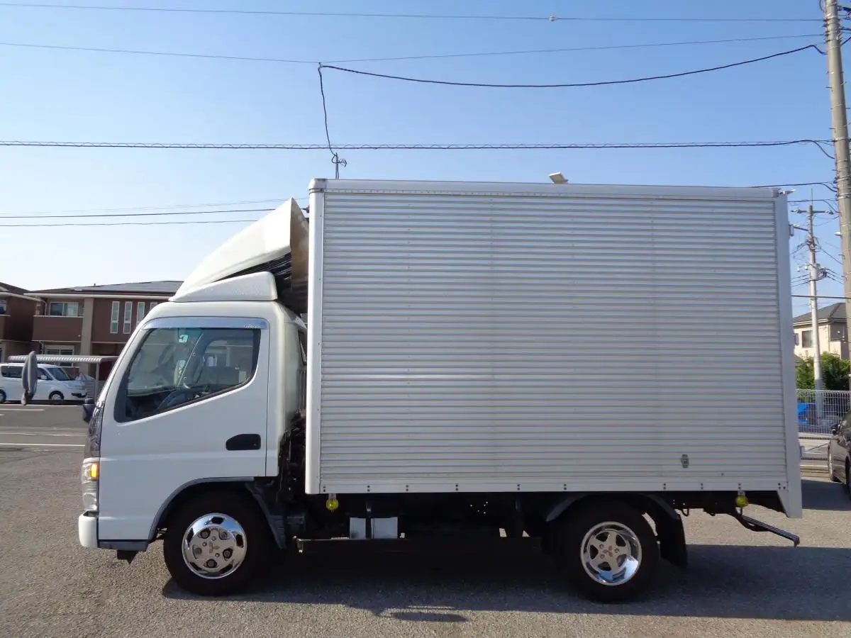 三菱 キャンター 小型 アルミバン PA-FE72DC H16の中古トラック画像6