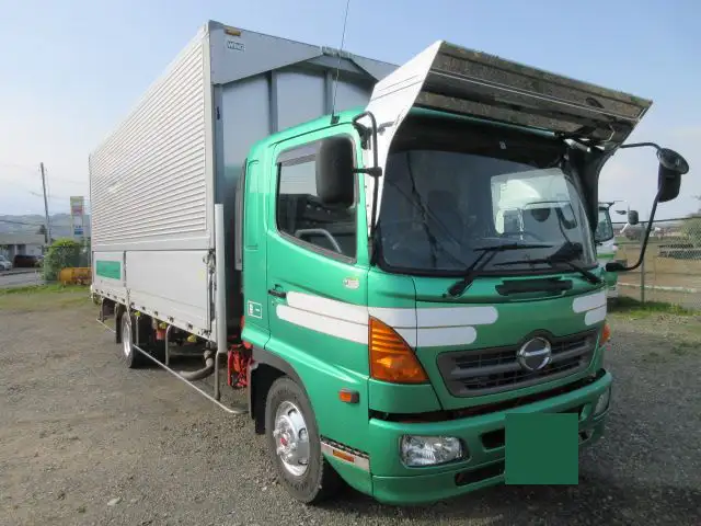 日野 レンジャー 中型/増トン ウイング BKG-FD7JLYA H21の中古トラック画像3