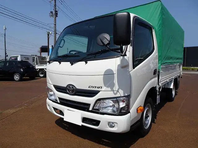 トヨタ ダイナ 小型 平ボディ 幌 LDF-KDY281の中古トラック画像1