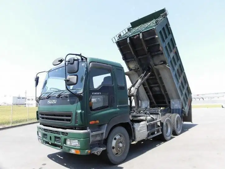 いすゞ ギガ 大型 ダンプ 土砂禁 ベッドの中古トラック画像2