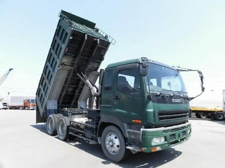 いすゞ ギガ 大型 ダンプ 土砂禁 ベッドの中古トラック画像3