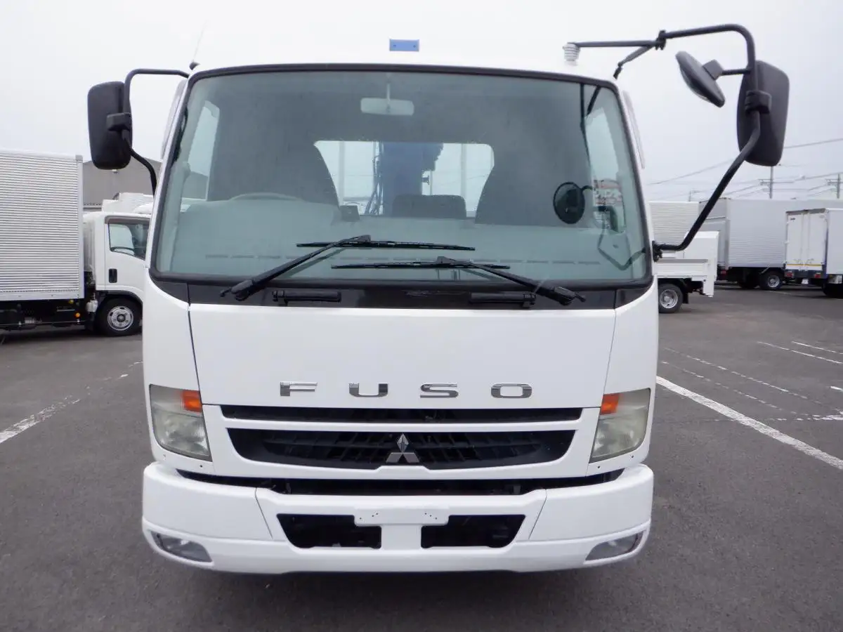 三菱 ファイター 中型/増トン クレーン付 床鉄板 4段の中古トラック画像2