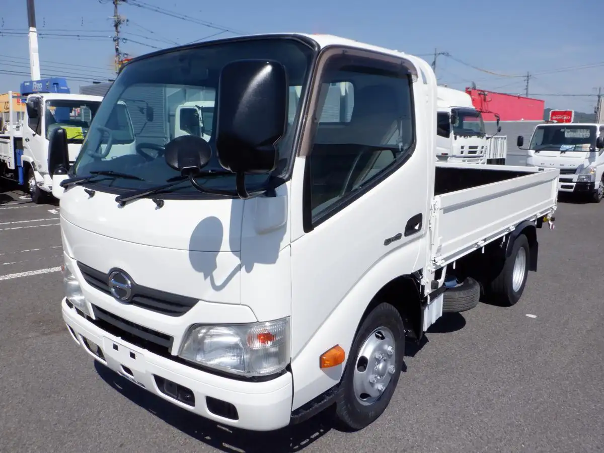 日野 デュトロ 小型 平ボディ 床鉄板 TKG-XZC605Mの中古トラック画像1