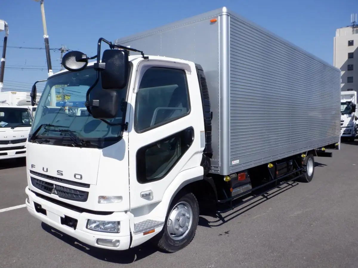 三菱 ファイター 中型/増トン アルミバン エアサス 床鉄板の中古トラック画像1