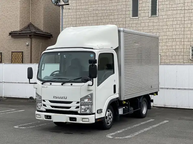 いすゞ エルフ 小型 アルミバン TPG-NLR85AN H31/R1の中古トラック画像1