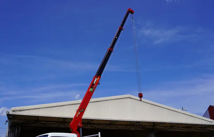 三菱 キャンター 小型 クレーン付 4段 ラジコンの中古トラック画像5