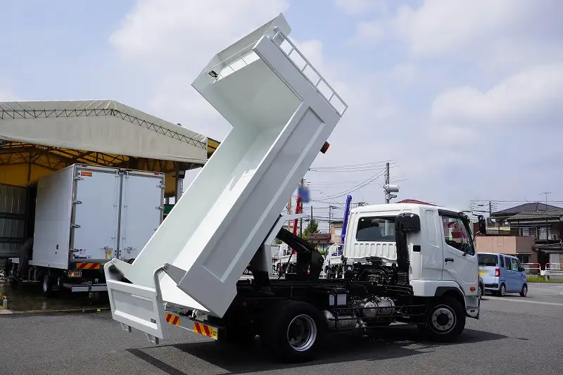 三菱 ファイター 中型/増トン ダンプ ベッド 2KG-FK62FZの中古トラック画像4