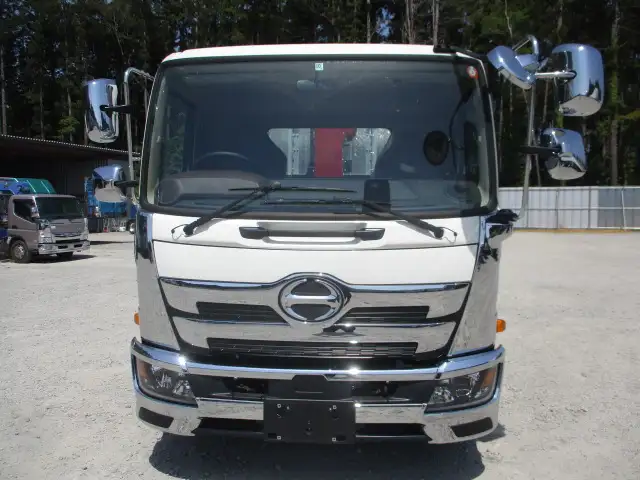 日野 レンジャー 中型/増トン クレーン付 床鉄板 4段の中古トラック画像2