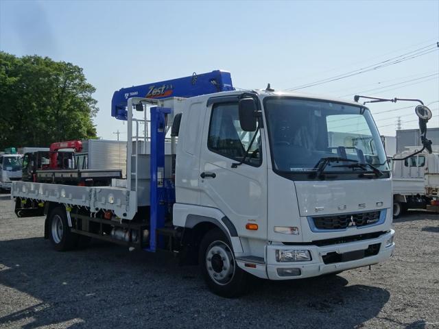 三菱 ファイター 中型/増トン 車両重機運搬 セルフローダー 2KG-FK62FY