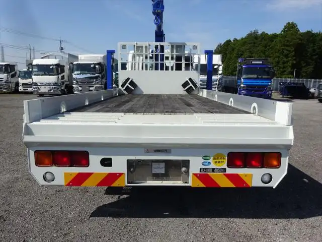 三菱 ファイター 中型/増トン 車両重機運搬 3段クレーン ラジコンの中古トラック画像3