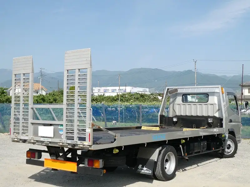 三菱 キャンター 小型 車両重機運搬 ラジコン ウインチの中古トラック画像3