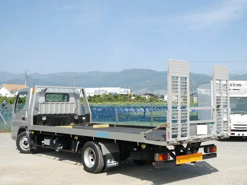 三菱 キャンター 小型 車両重機運搬 ラジコン ウインチの中古トラック画像5