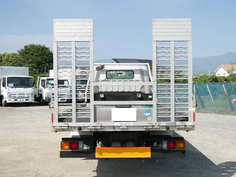 三菱 キャンター 小型 車両重機運搬 ラジコン ウインチの中古トラック画像4