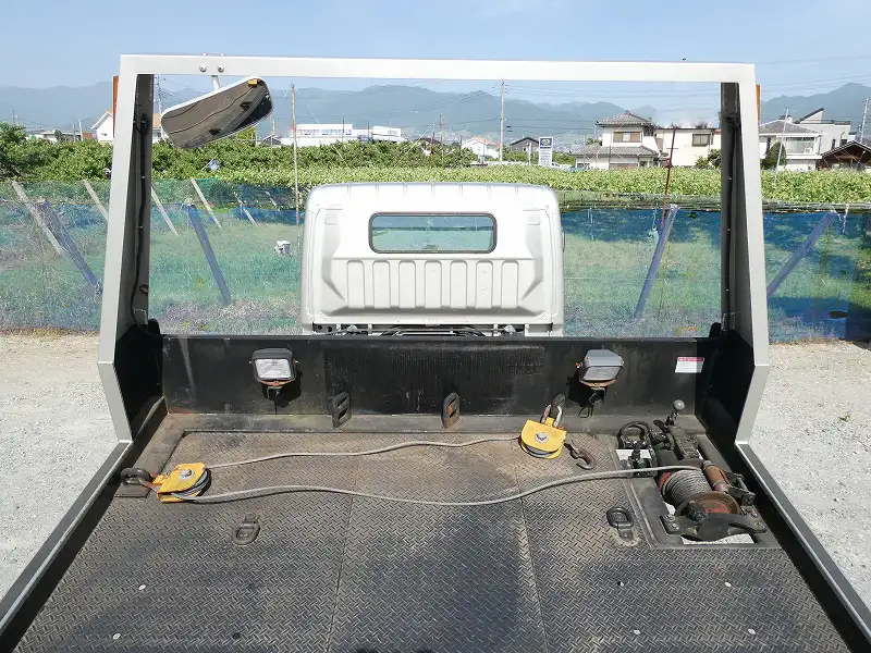 三菱 キャンター 小型 車両重機運搬 ラジコン ウインチの中古トラック画像7