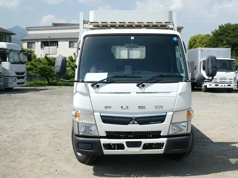 三菱 キャンター 小型 平ボディ 床鉄板 2PG-FEA80の中古トラック画像2