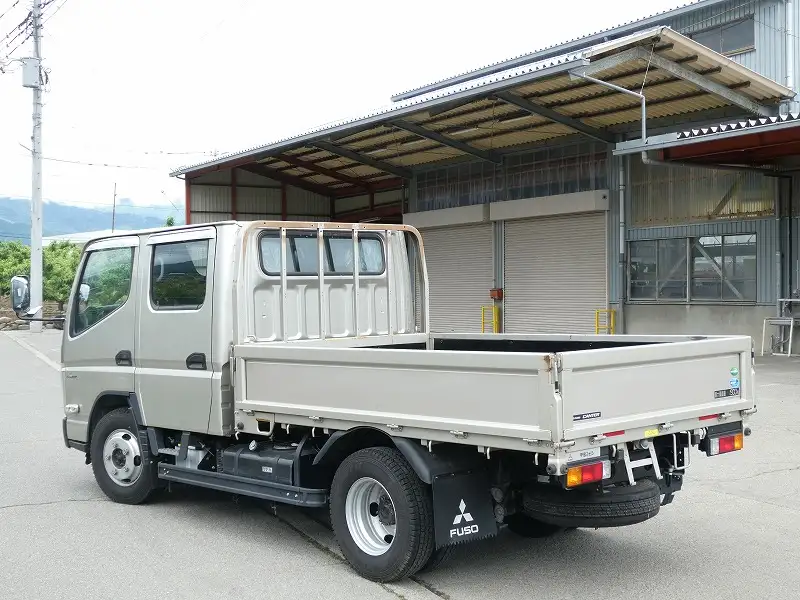 三菱 キャンター 小型 平ボディ Wキャブ 2RG-FGA20の中古トラック画像6