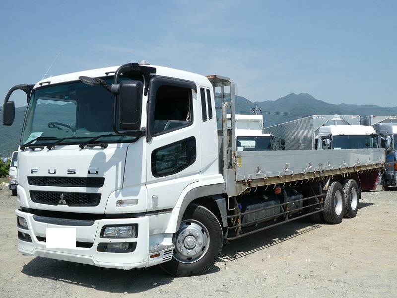 三菱 スーパーグレート 大型 平ボディ BDG-FU50JZ