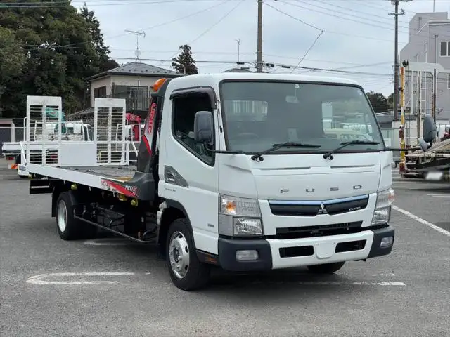 三菱 キャンター 小型 車両重機運搬 ラジコン ウインチの中古トラック画像2