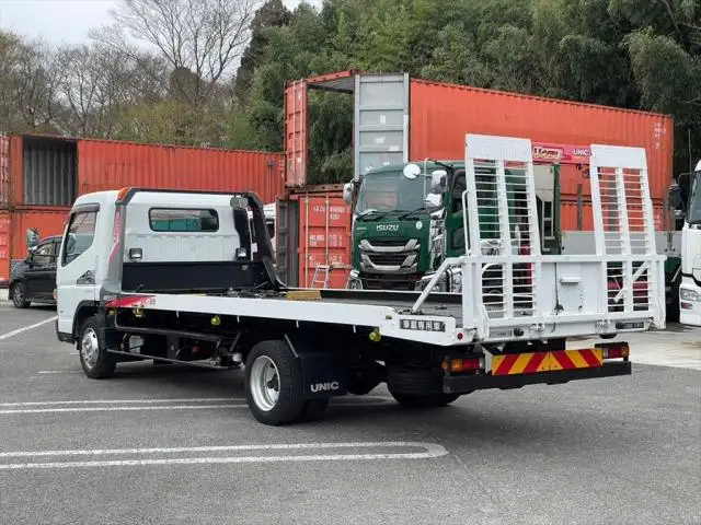 三菱 キャンター 小型 車両重機運搬 ラジコン ウインチの中古トラック画像4