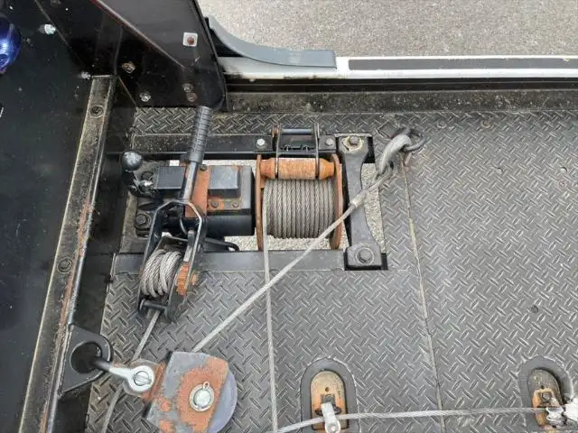 三菱 キャンター 小型 車両重機運搬 ラジコン ウインチの中古トラック画像8
