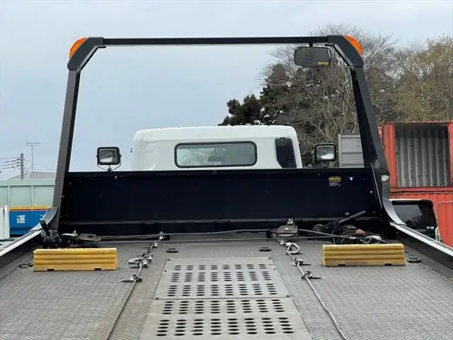 三菱 キャンター 小型 車両重機運搬 ラジコン ウインチの中古トラック画像7