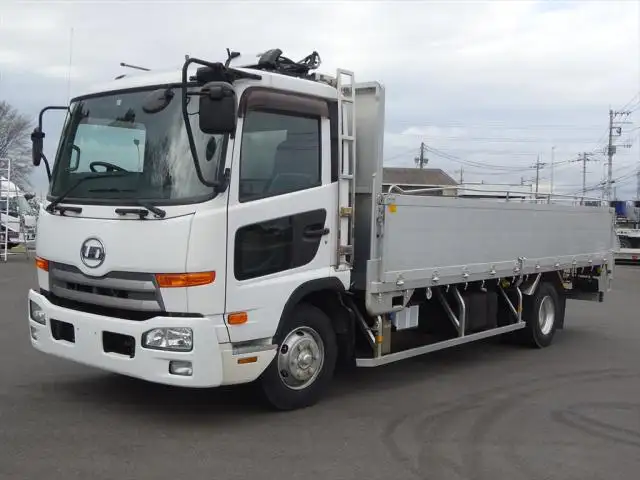 日産UD コンドル 中型/増トン 平ボディ アルミブロック TKG-MK38Lの中古トラック画像1