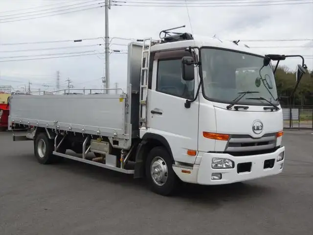 日産UD コンドル 中型/増トン 平ボディ アルミブロック TKG-MK38Lの中古トラック画像2