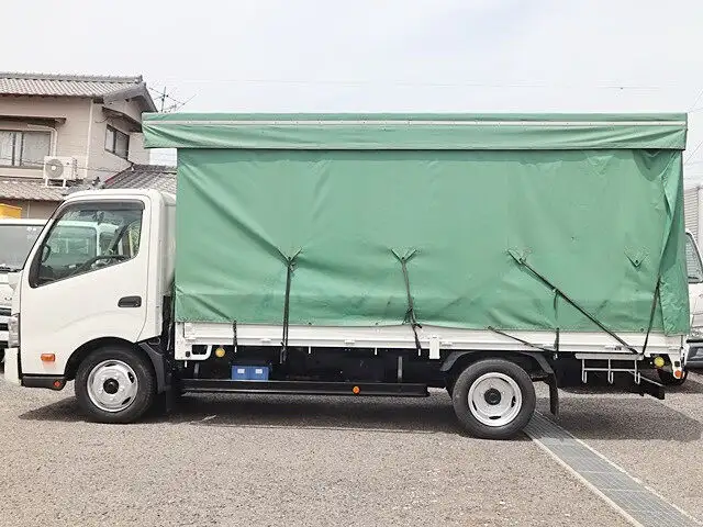 日野 デュトロ 小型 平ボディ 幌 TPG-XZU710Mの中古トラック画像6