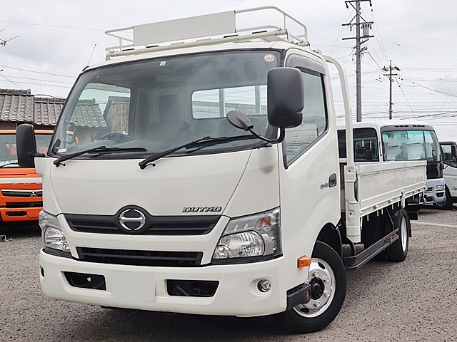 日野 デュトロ 小型 平ボディ ワイドロング TDG-XZU712M