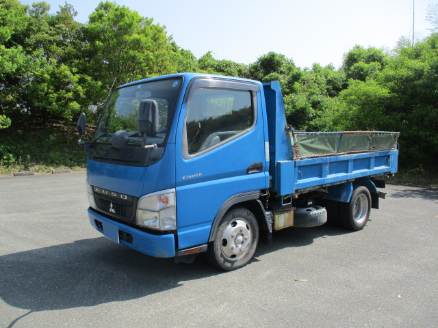 三菱 キャンター 小型 ダンプ PDG-FE71BD H19｜画像1