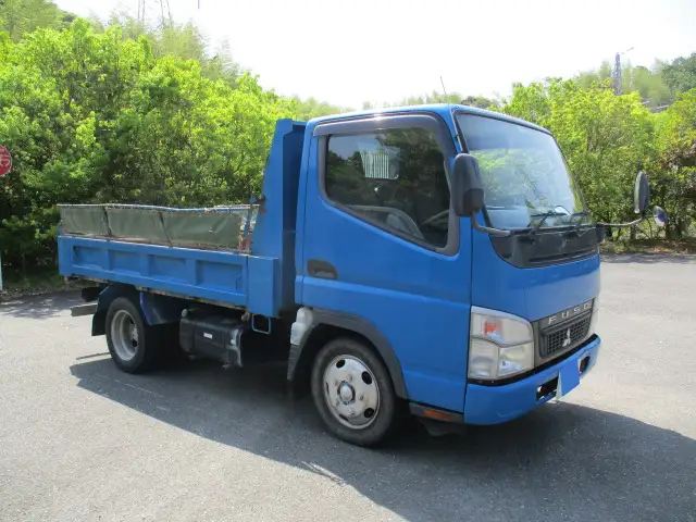 三菱 キャンター 小型 ダンプ PDG-FE71BD H19の中古トラック画像3