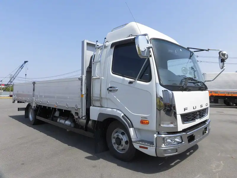 三菱 ファイター 中型/増トン 平ボディ アルミブロック エアサスの中古トラック画像2