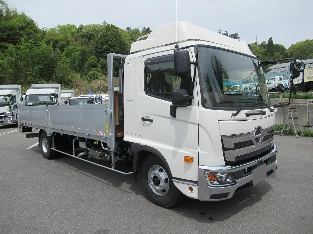 日野 レンジャー 中型/増トン 平ボディ アルミブロック エアサスの中古トラック画像3