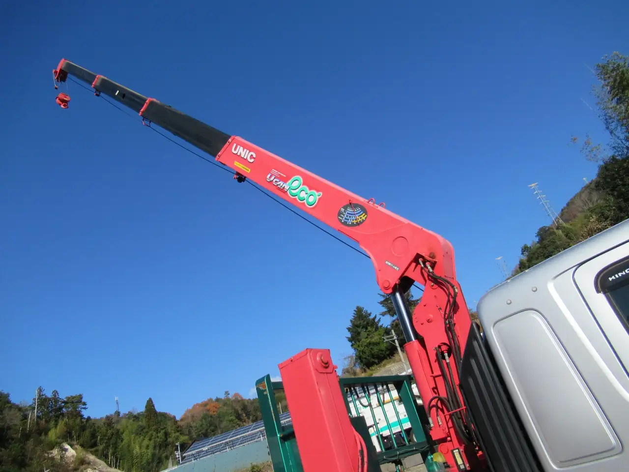 日野 レンジャー 中型/増トン 車両重機運搬 4段クレーン ラジコンの中古トラック画像7