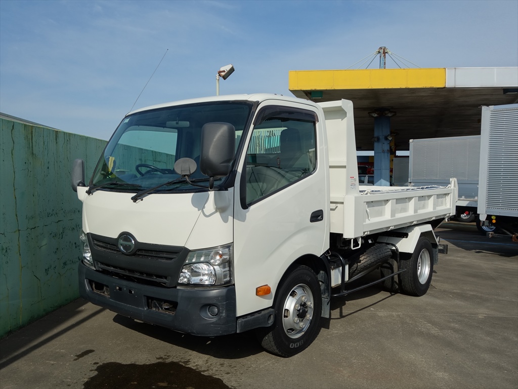 日野 デュトロ 小型 ダンプ ワイドロング TKG-XZU700X
