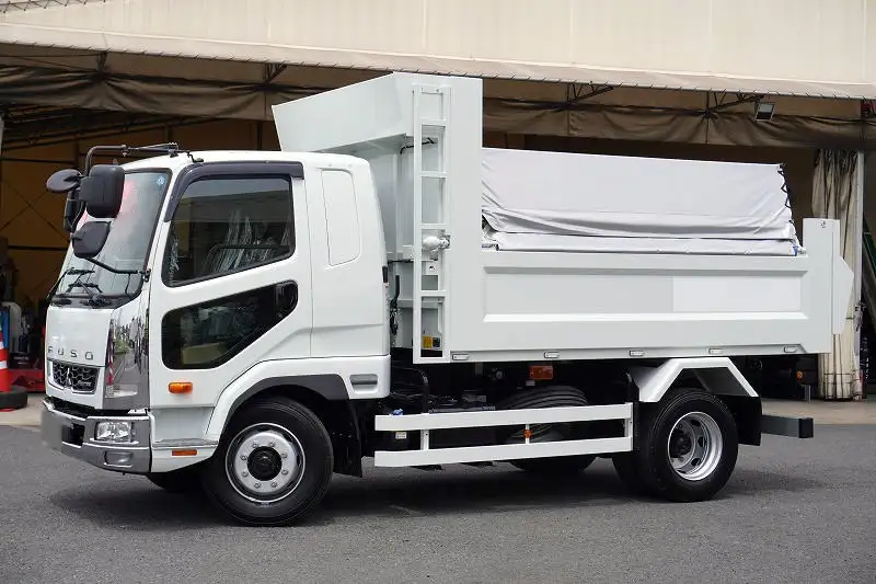 三菱 ファイター 中型/増トン ダンプ コボレーン ベッド の中古トラック【車両No.146482】
