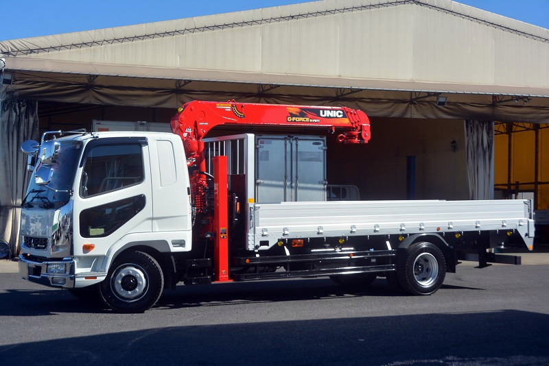 三菱 ファイター 中型/増トン 車両重機運搬 セルフローダー 2KG-FK62FZ
