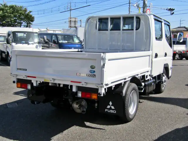 三菱 キャンター 小型 平ボディ Wキャブ 2RG-FBA20の中古トラック画像2