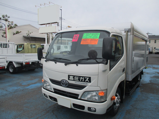 トヨタ トヨエース 小型 アルミバン セミロング