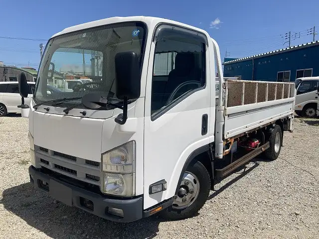 日産 アトラス 小型 平ボディ パワーゲート 床鉄板の中古トラック画像1
