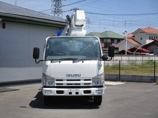 いすゞ エルフ 小型 高所・建柱車 高所作業車 BKG-NKR85Nの中古トラック画像2