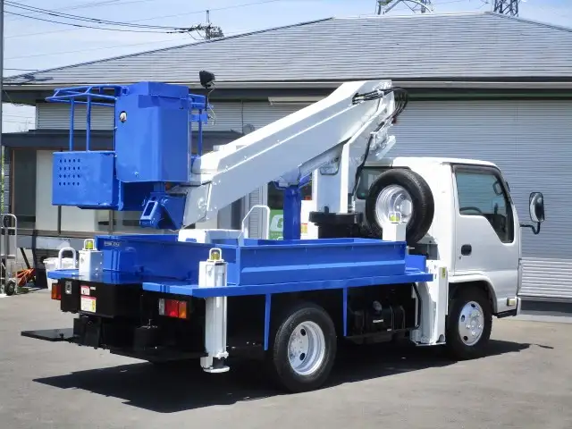 いすゞ エルフ 小型 高所・建柱車 高所作業車 BKG-NKR85Nの中古トラック画像6