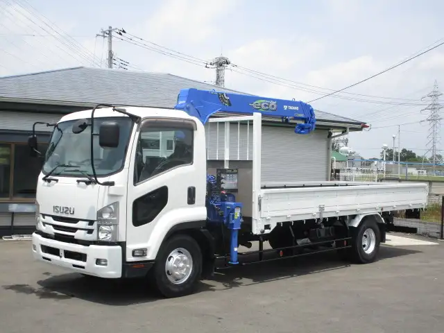 いすゞ フォワード 中型/増トン クレーン付 4段 ラジコンの中古トラック画像1